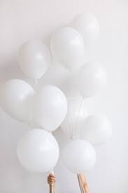 Картинка Воздушный латексный шар Белый