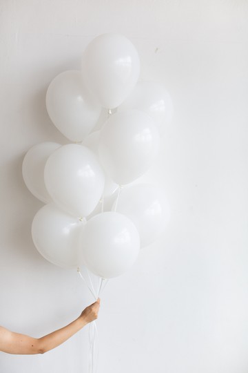 Картинка Воздушный латексный шар Белый