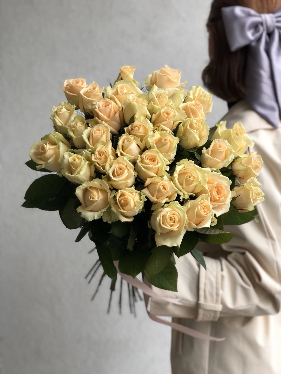 Картинка Букет из 31 розы " Малиновый десерт" 80 см