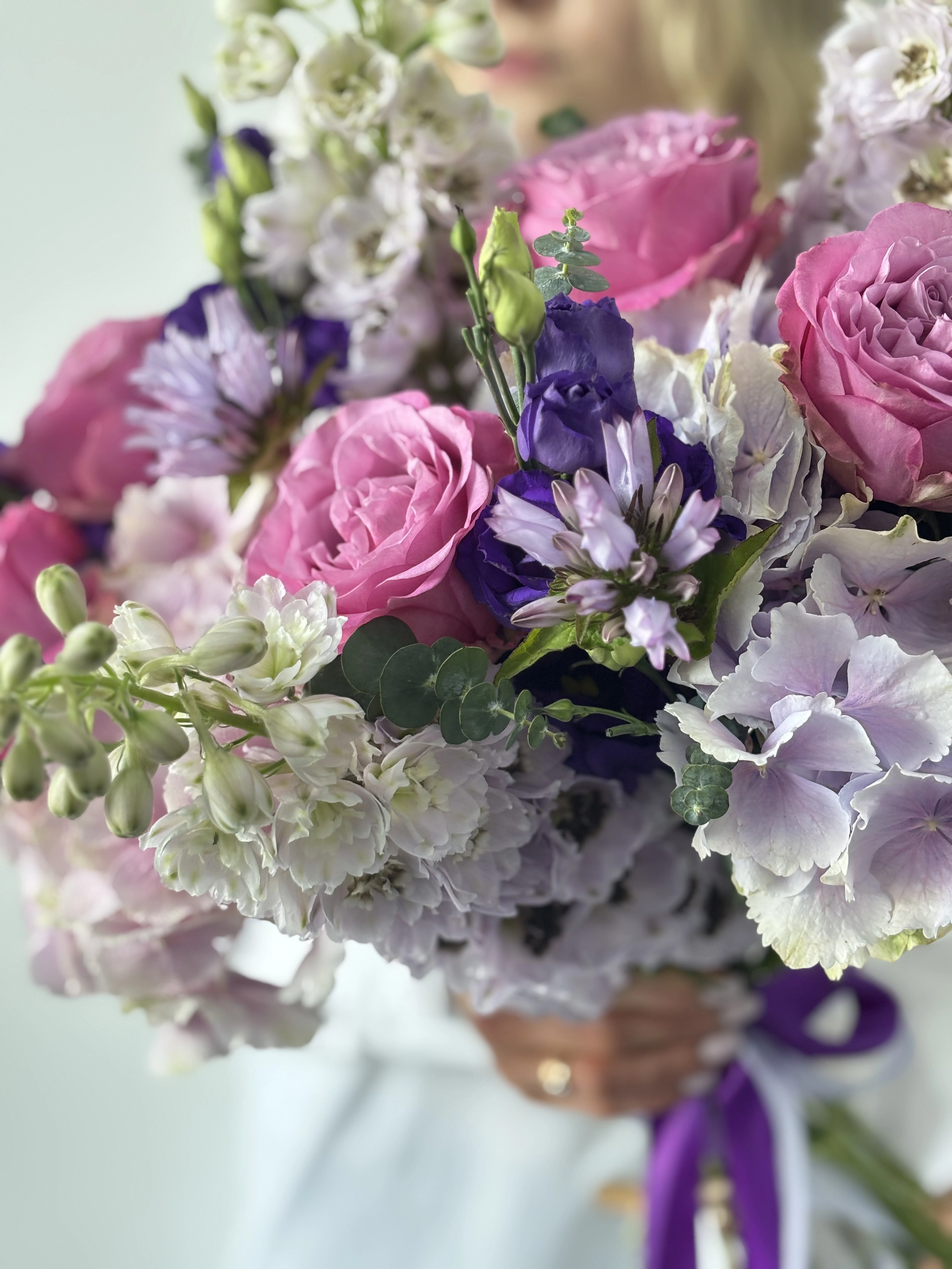 Картинка Букет "Сиреневый закат"