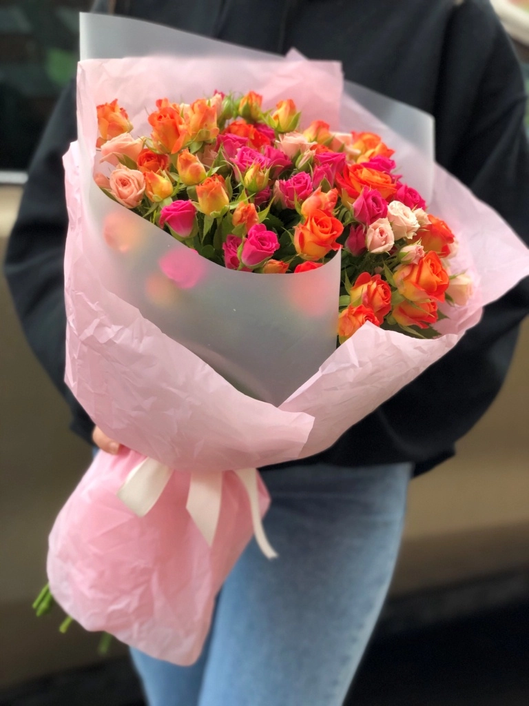 Картинка Букет из 23 роз "Казанова" 70 см