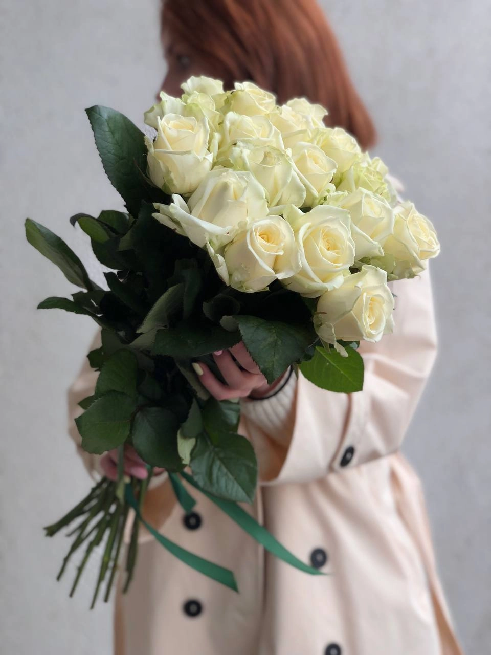 Картинка Букет  из 19 роз "Летний" 50 см