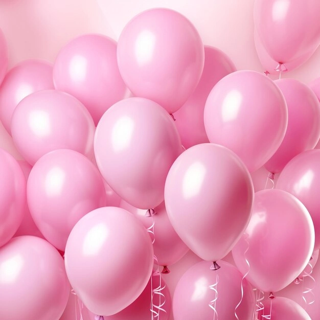 Картинка Воздушный латексный шар Розовый