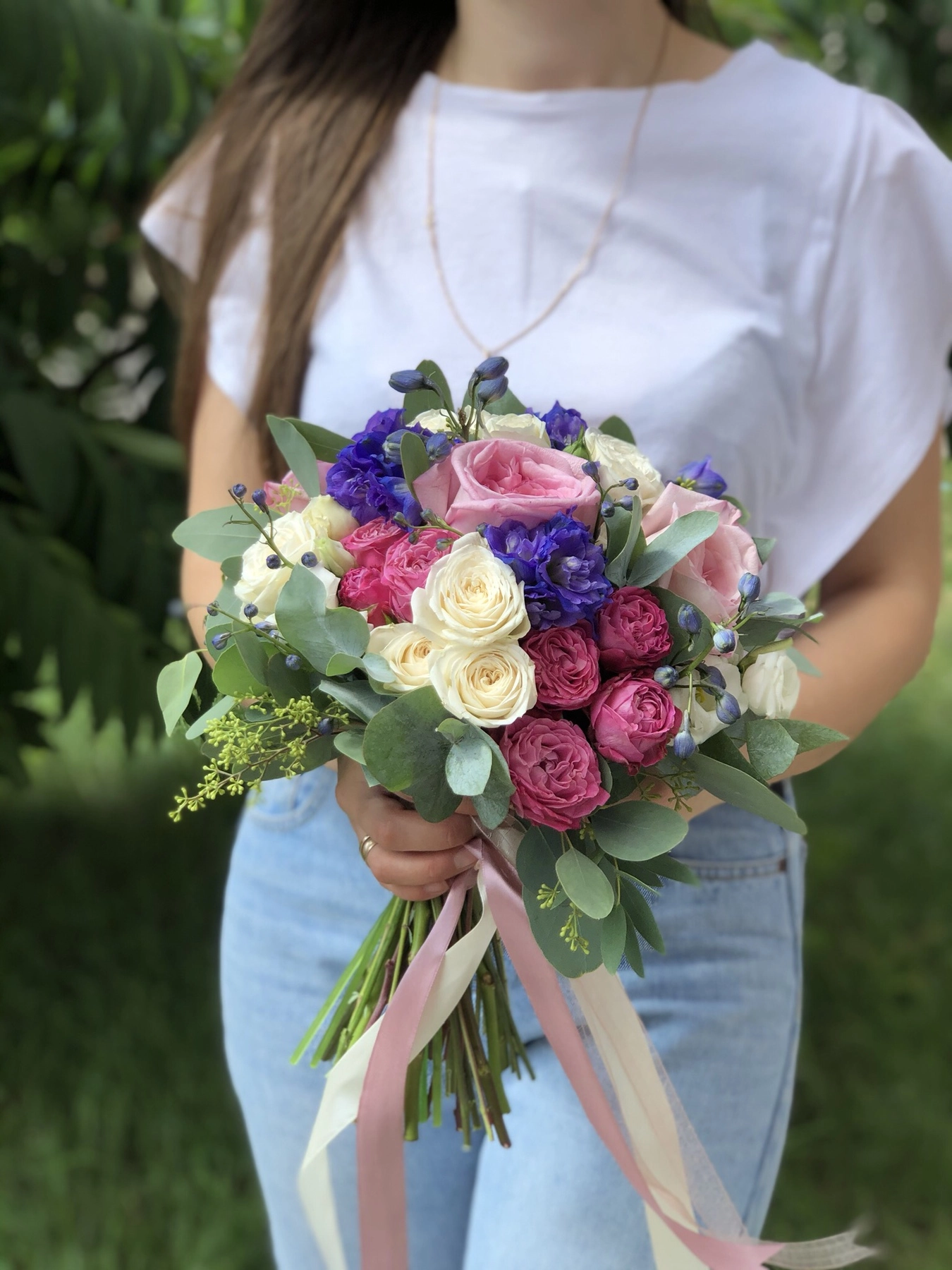 Картинка Свадебный букет "Марсала"