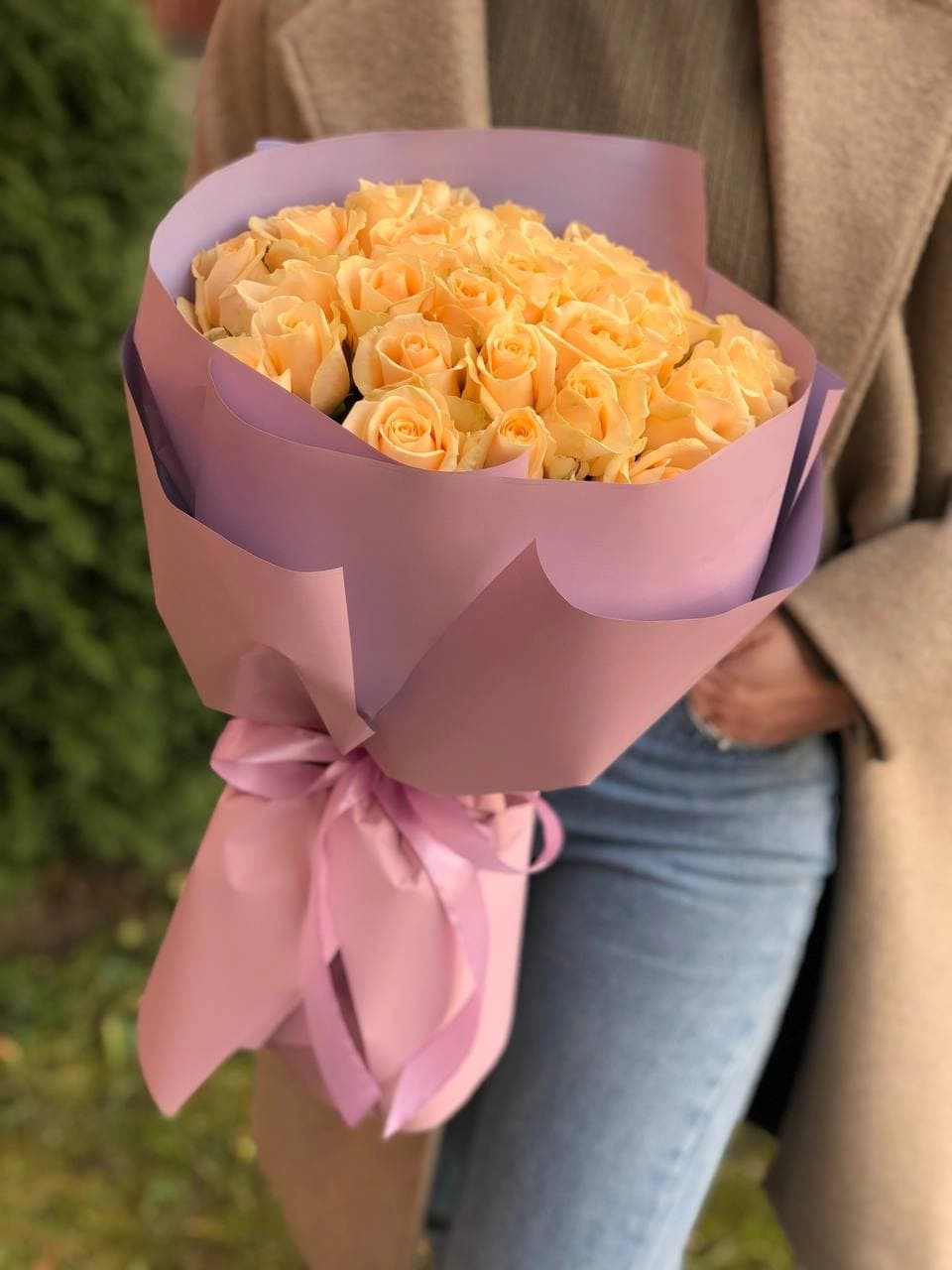 Картинка Букет из 31 розы "Мираж" 40 см