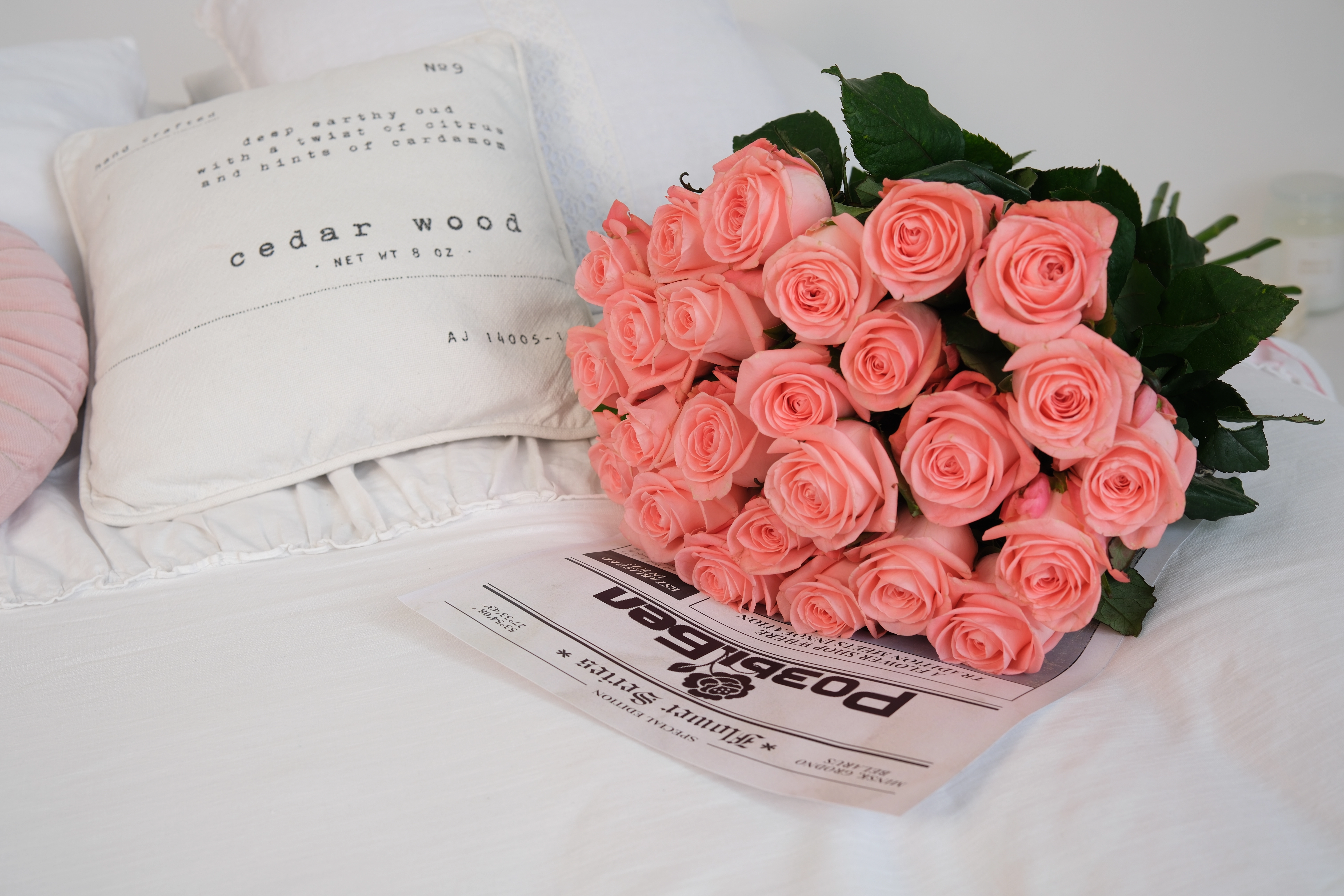 Картинка Букет из 25 роз "Лизбет" 70 см