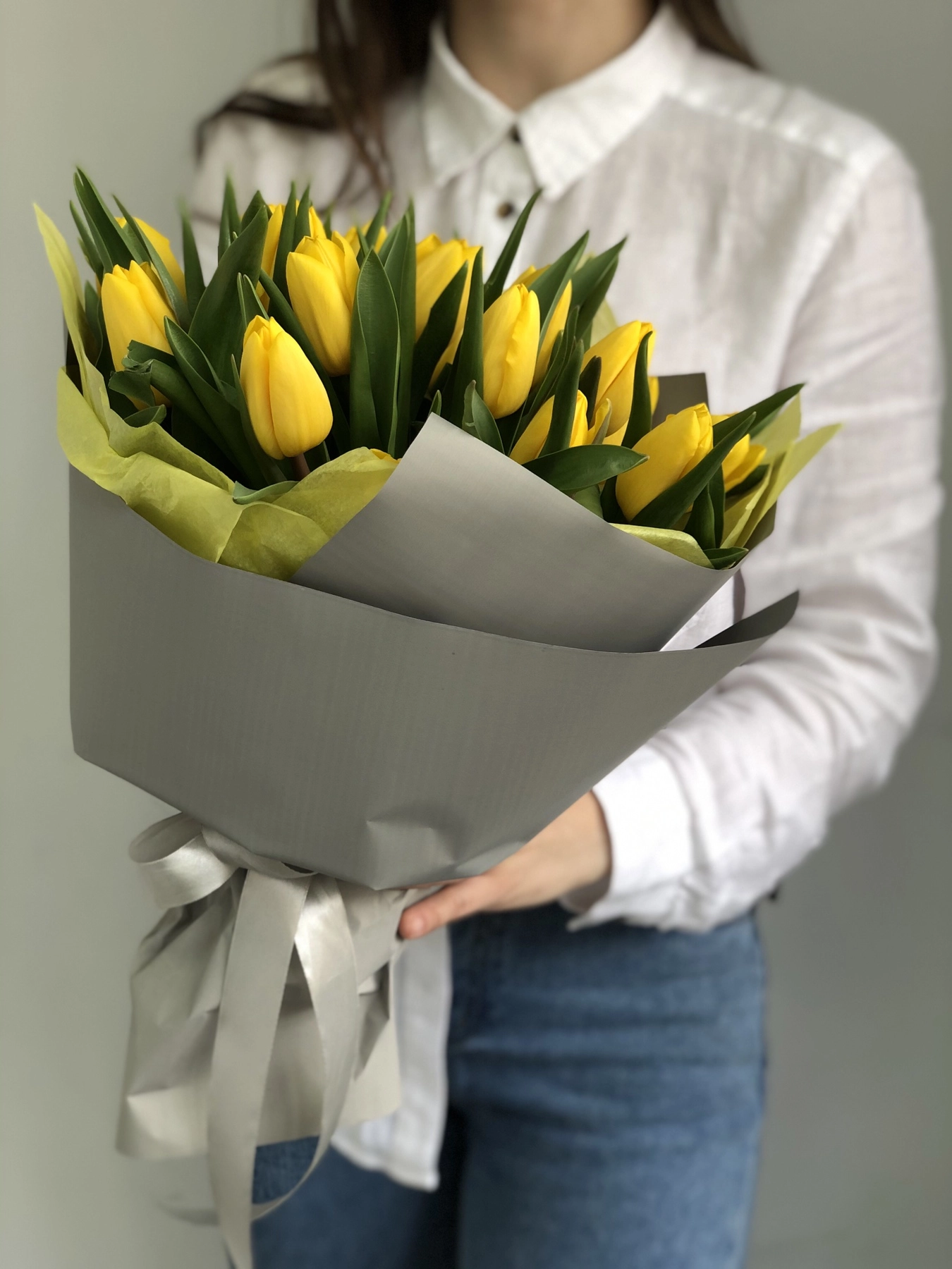 Картинка Букет из 23 тюльпанов "Весна"