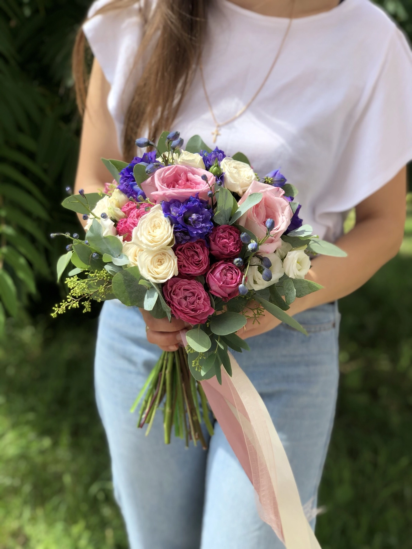 Картинка Свадебный букет "Марсала"