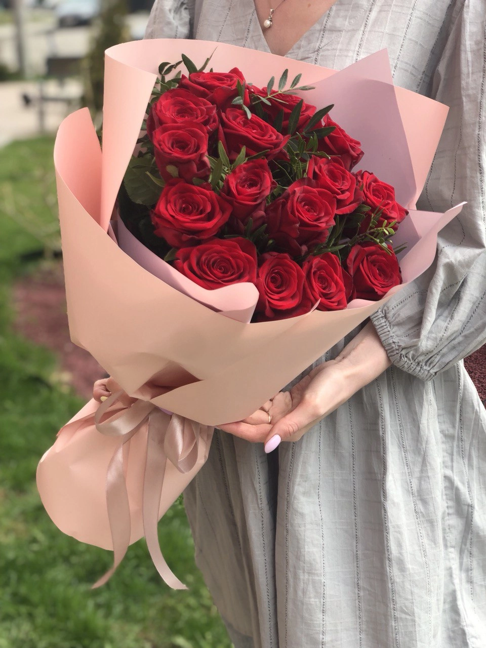 Картинка Букет "Бордо" 40 см