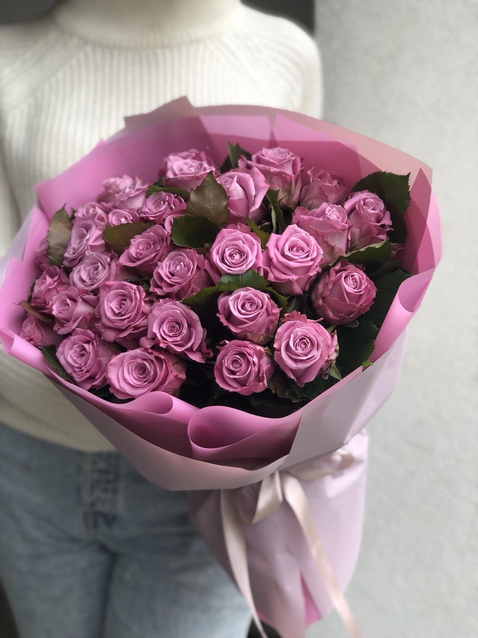 Картинка Букет из 31 розы "Великолепный выбор" 40 см