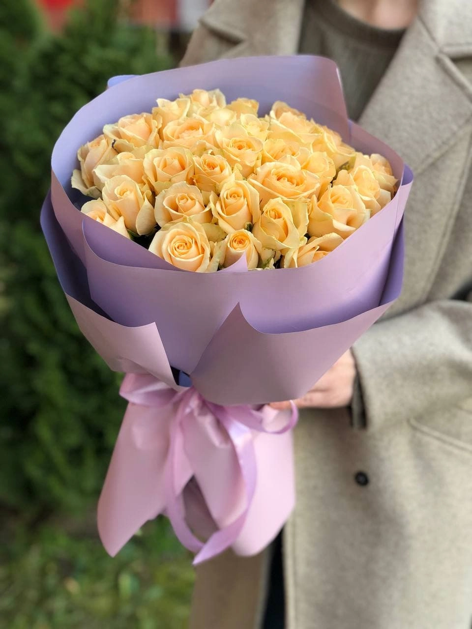 Картинка Букет из 31 розы "Мираж" 40 см