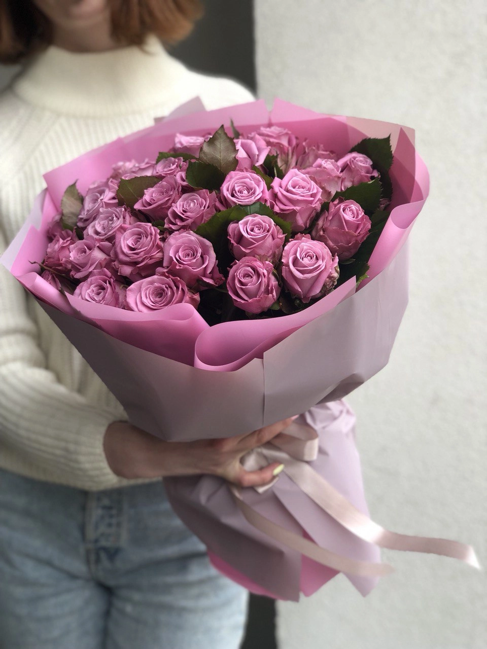 Картинка Букет из 31 розы "Великолепный выбор" 70 см