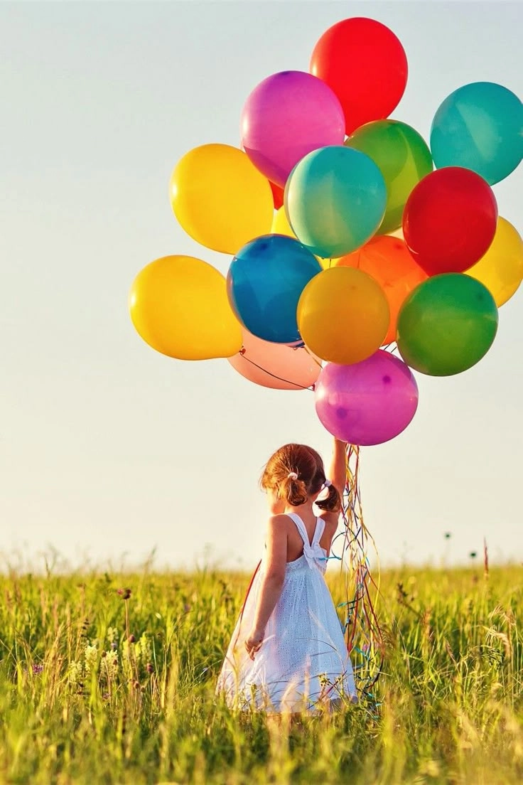 Картинка Связка шаров "Летний день" (без обработки)