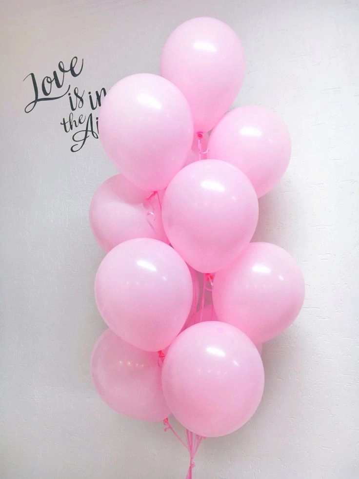 Картинка Связка из 10 латексных шаров "Солнечный день" (+обработка)