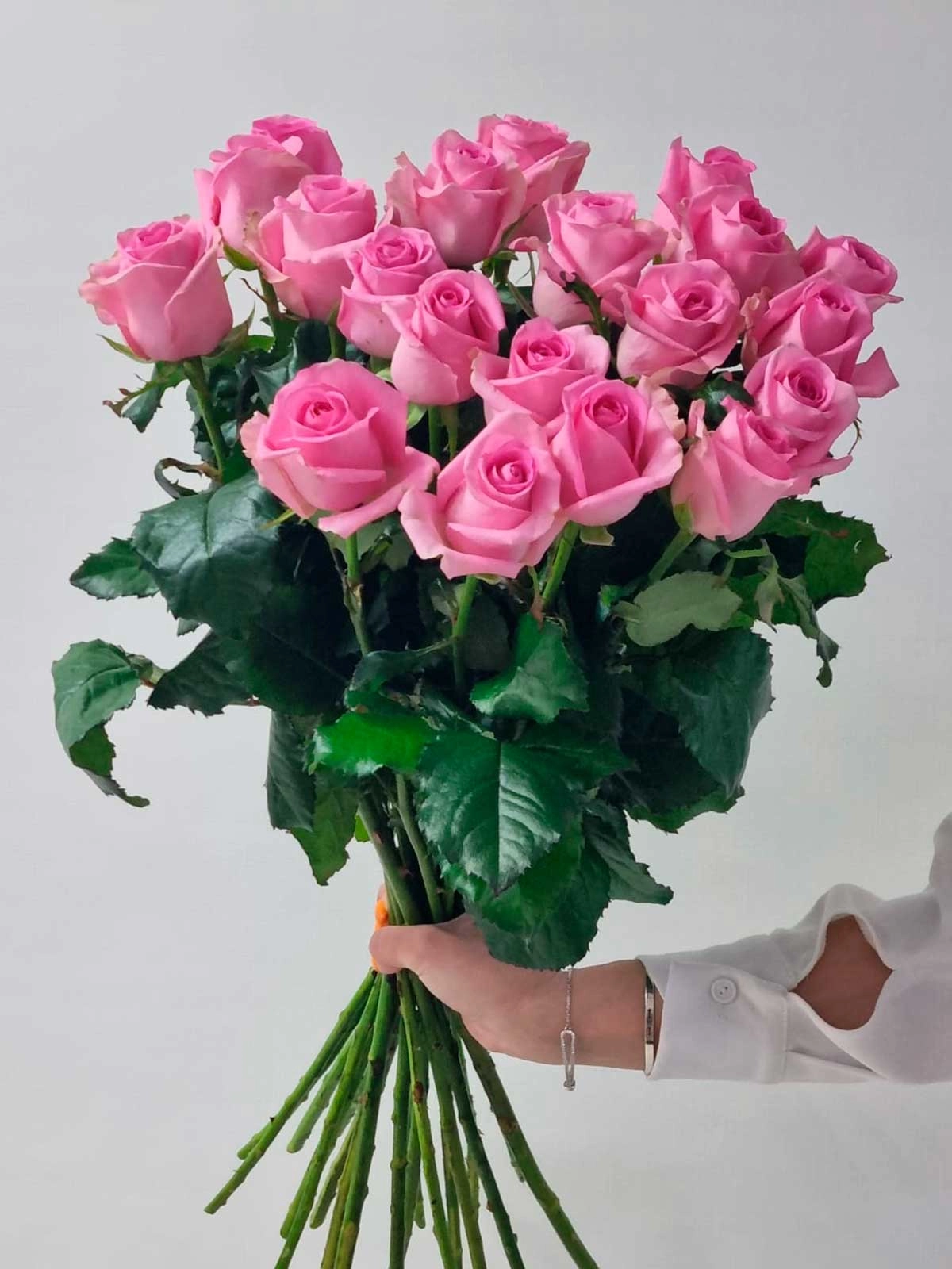 Картинка Букет из 21 розы "Миранда" 60 см