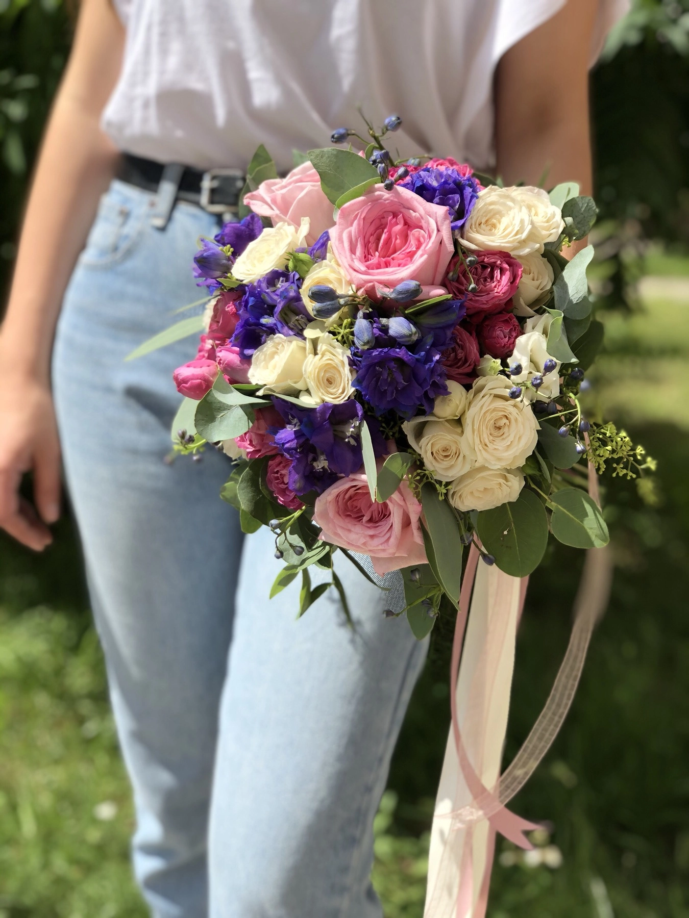 Картинка Свадебный букет "Марсала"