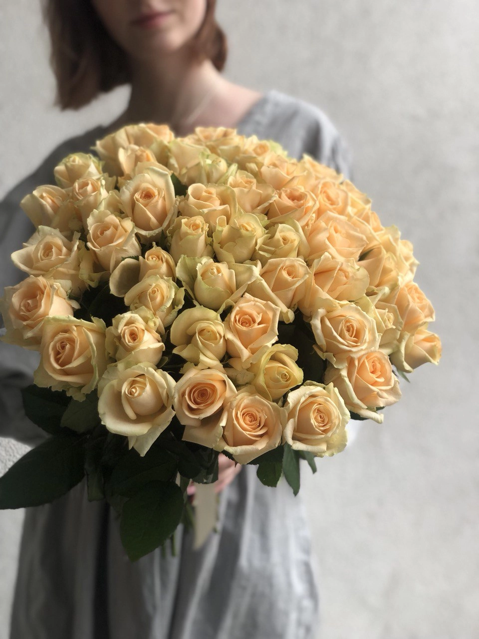 Картинка Букет из 35 роз "Гималаи"  40 см