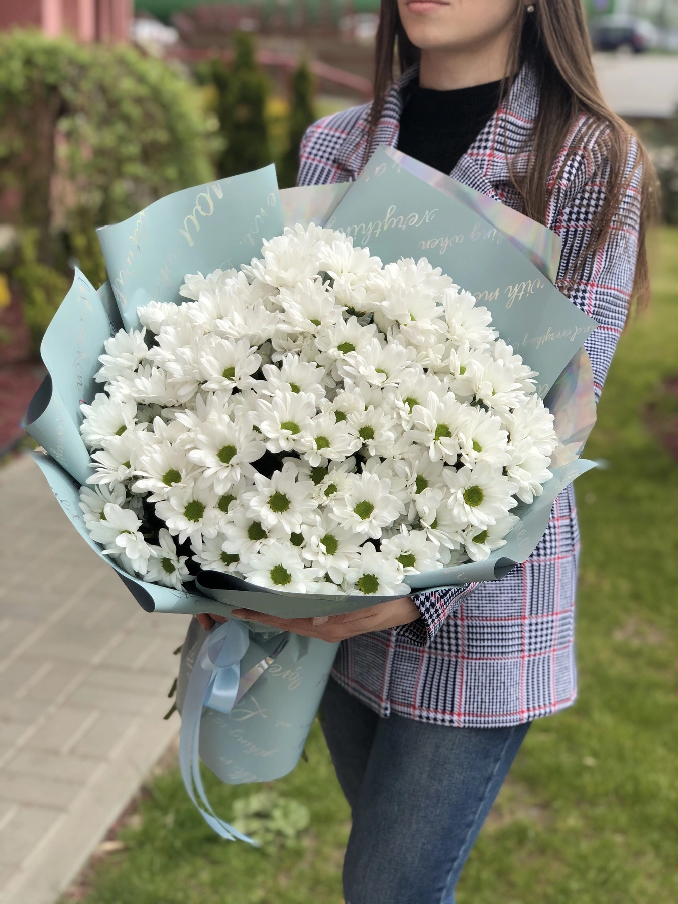 Картинка Букет "Арно" из 13 хризантем