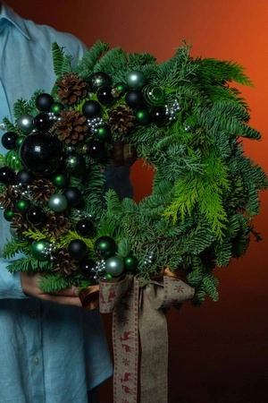 Рождественский венок "Сказка"