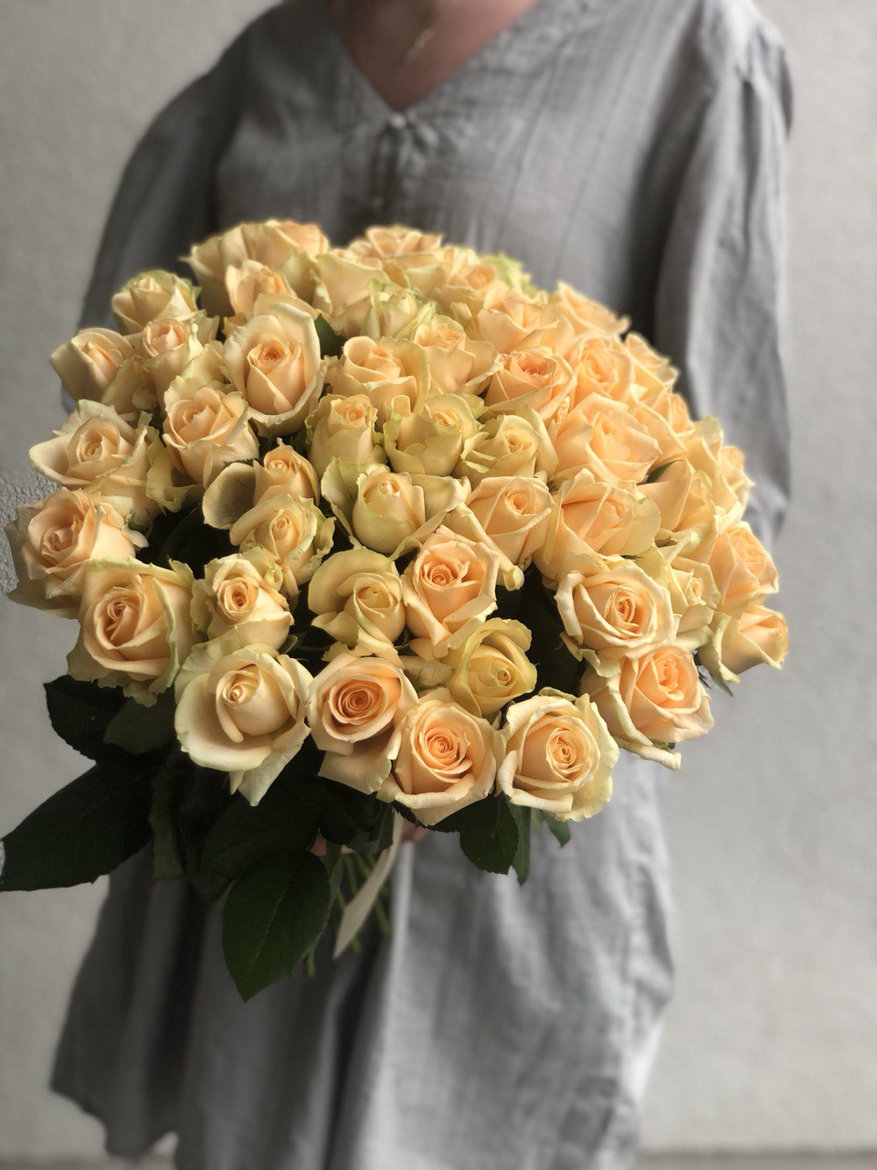 Картинка Букет из 35 роз "Гималаи" 50 см