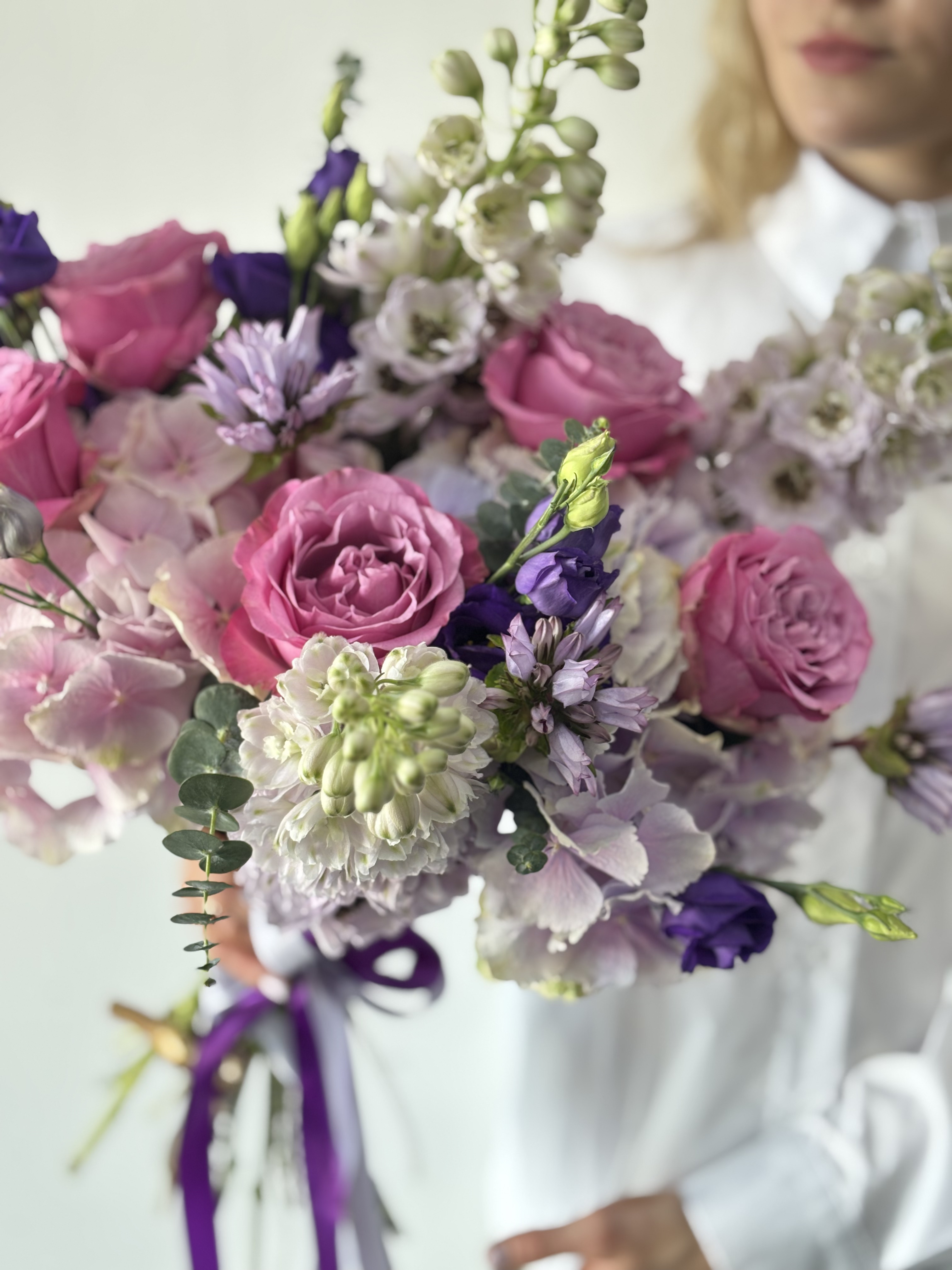 Картинка Букет "Сиреневый закат"