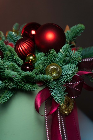 Картинка Рождественская композиция " Классика"