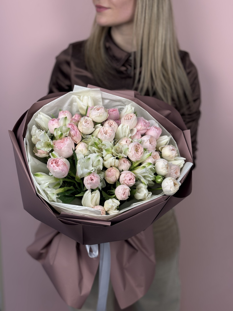 Картинка Букет «Розовый зефир»