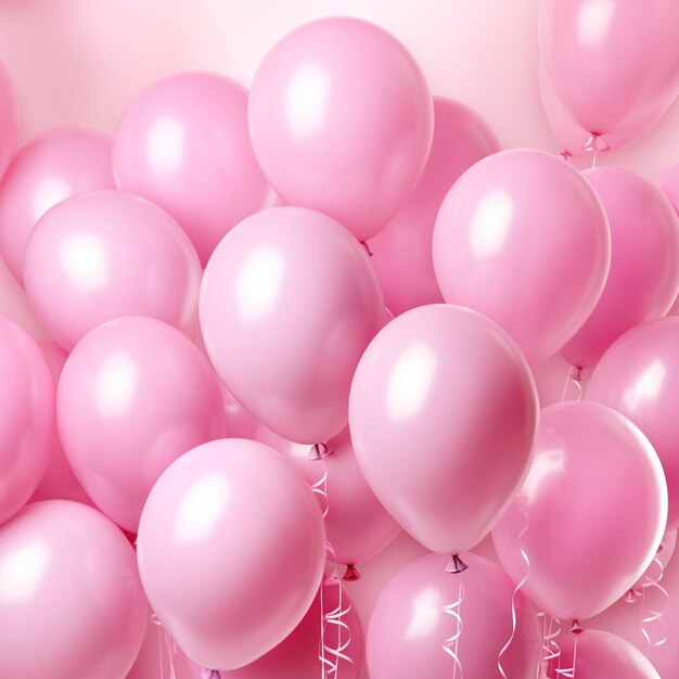 Картинка Воздушный латексный шар Розовый