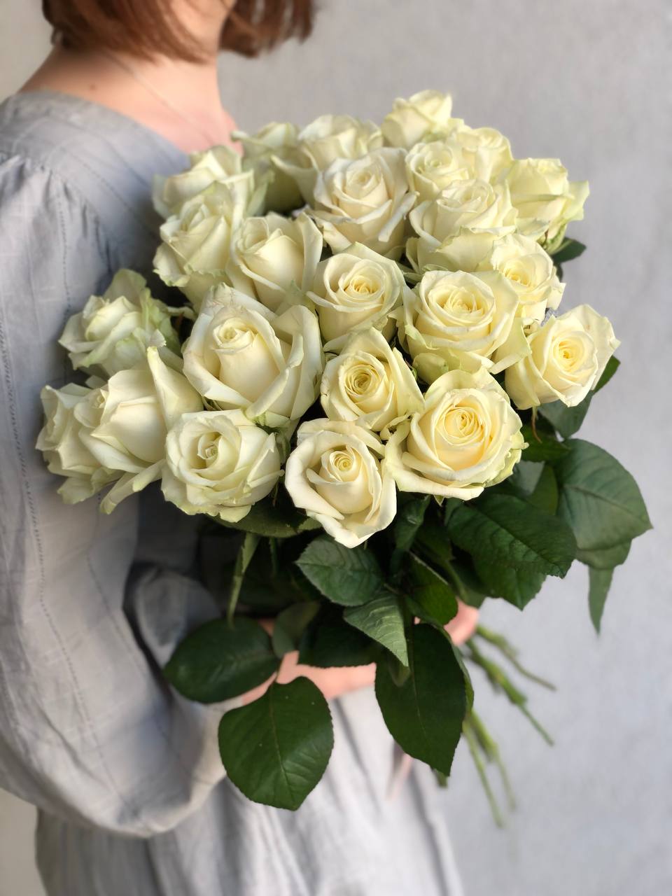 Картинка Букет из 21 розы "Рандеву" 40 см