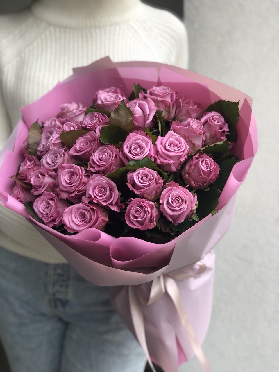 Картинка Букет из 31 розы "Великолепный выбор" 40 см