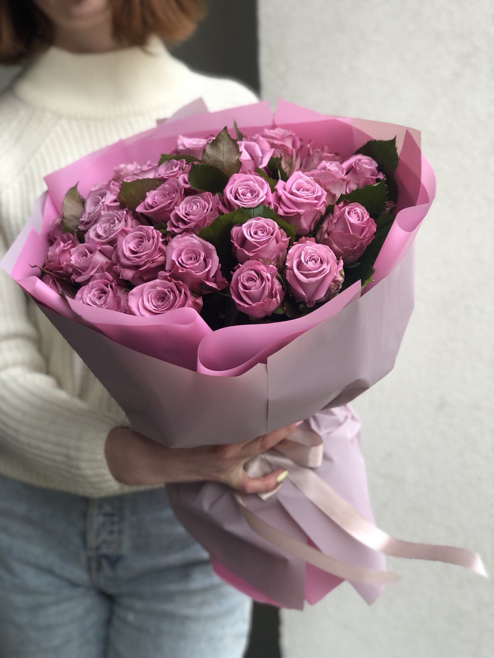 Картинка Букет из 31 розы "Великолепный выбор" 80 см